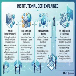 Institutional DeFi Explained: How Banks and Businesses Are Using Decentralised Finance